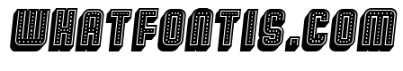 Broadway 3D Filled Italic