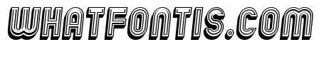 Chicago Bright Neon 3D Italic