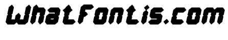 Digital Gothic Bold Italic
