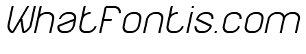 Electro Static Rain-Light Italic