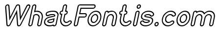 NEON GLOW Italic