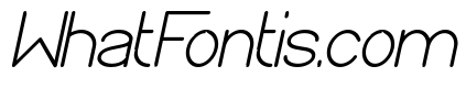 Optical Fiber Bold Italic