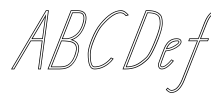 TAS Handwriting Outline