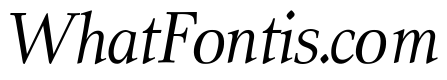 ModerataSerif Italic