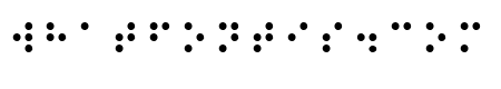 Balkan Peninsula Braille