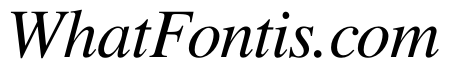 Free Serif Italic