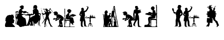 Human Silhouettes Free Ten
