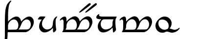 Tengwar Annatar Alt
