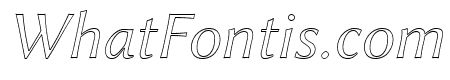Linux Biolinum Outline Italic
