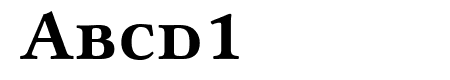 Linux Libertine Capitals Bold