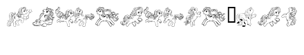 LMS Pretty Pony Ding Regulaar