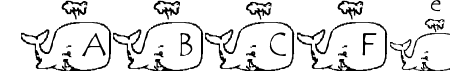 LMS Whale Of A Font