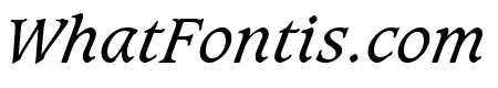 Sudbury Book Italic