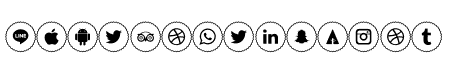 Icons Social Media 2