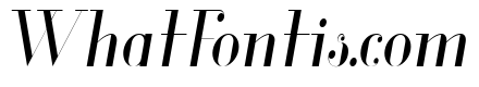 Glamor Light Condensed Italic