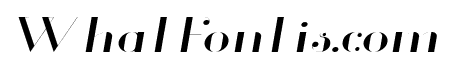 Glamor Light Extended Italic