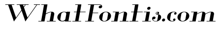 Glamor Medium Extended Italic