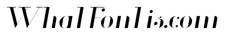 Glamor Light Italic