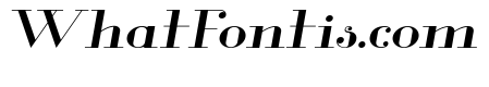 Glamor Extended Italic