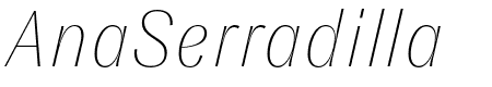 GT Zirkon Ultra Light Italic