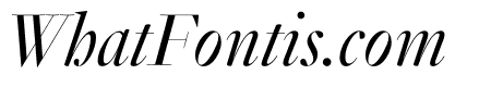 Genath Display Italic
