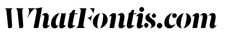 Berlingske Serif Stencil Extra Bold Italic