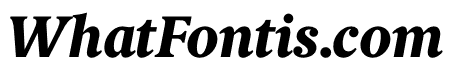 Berlingske Serif Text Extra Bold Italic