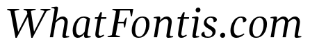 GandhiSerif-Italic