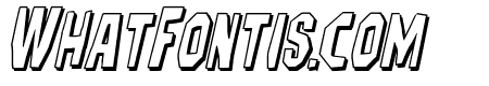 Hitchblock 3D Italic