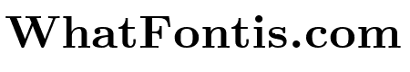 CMU Serif Bold