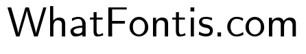 CMU Sans Serif Medium