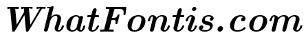 CMU Serif BoldItalic