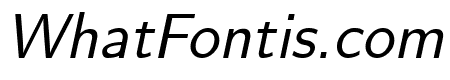 CMU Sans Serif Oblique