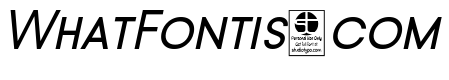 Typo Gotika Small Caps Demo Italic