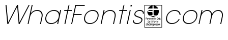 Typo Gotika Light Demo Italic