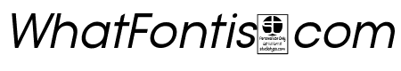 Typo Gotika Demo Italic