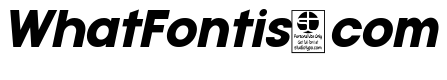 Typo Gotika Black Demo Italic