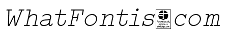 Typo Writer Light Demo Italic