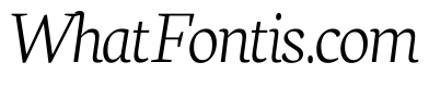 Neuton Extralight Italic