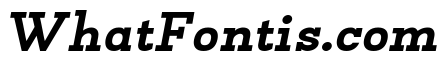 Napo ExtraBold Italic