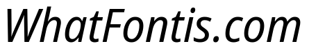 Noto Sans SemiCondensed Italic