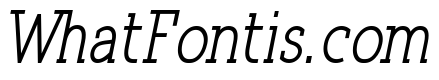 Qlarendon Condensed Italic