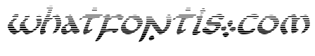 First Order Gradient Italic
