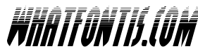 Grendel's Mother Halftone Italic
