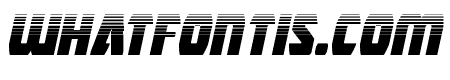 Intergalactic Halftone Italic