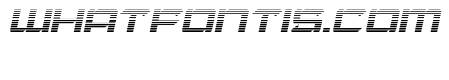 Laser Wolf Gradient Italic