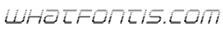 Light Brigade Gradient Italic