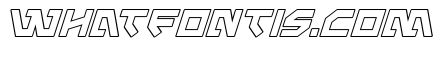 Metal Storm Outline Italic