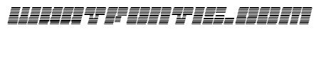 Star Nursery Gradient Italic