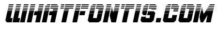 Thunder Trooper Halftone Italic